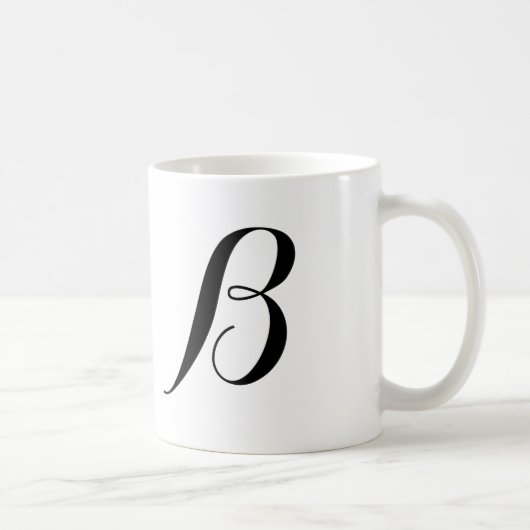 Monogram-B Koffiemok (Rechts)