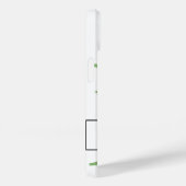 Monogram B lavender Eucalyptus Case-Mate iPhone Case (Achterkant / Rechts)