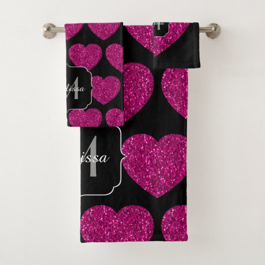 Monogram Bad Handdoek (Insitu)
