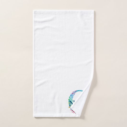 Monogram badgeset met letter O Bad Handdoek (Handdoek)