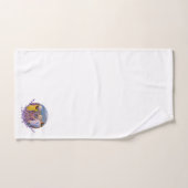 Monogram badhanddoekenset lavendel bad handdoek (Handdoek)