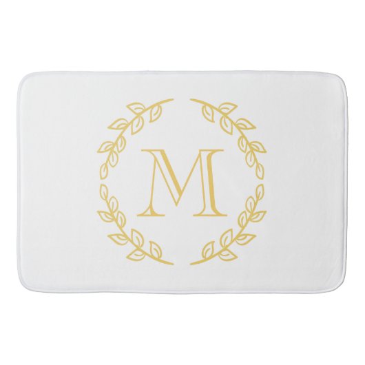 monogram badmat (Voorkant)