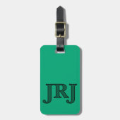 Monogram Bagage Labels - Op Maat! (Voorkant verticaal)