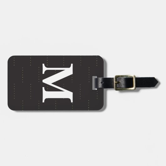 Monogram Bagagelabel (Voorkant horizontaal)