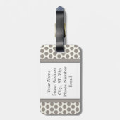 Monogram Bagagelabel (Achterkant verticaal)