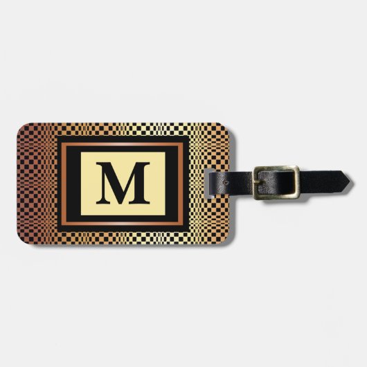 Monogram Bagagelabel (Voorkant horizontaal)