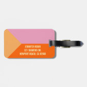 Monogram Bagagelabel (Achterkant horizontaal)