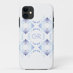 Monogram.Barokelement. iPhone 11 Hoesje