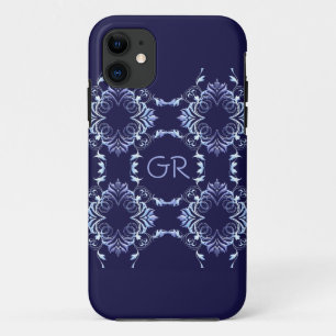 Monogram.Barokelement. iPhone 11 Hoesje