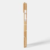 Monogram Basketball op basketbalwedstrijd Case-Mate iPhone Case (Achterkant / Links)