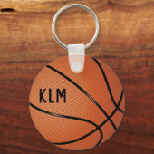 Monogram Basketball Sleutelhanger (Voorkant)