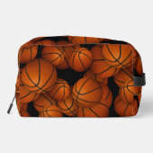 Monogram basketballen patroon toilettasje (Achterkant)