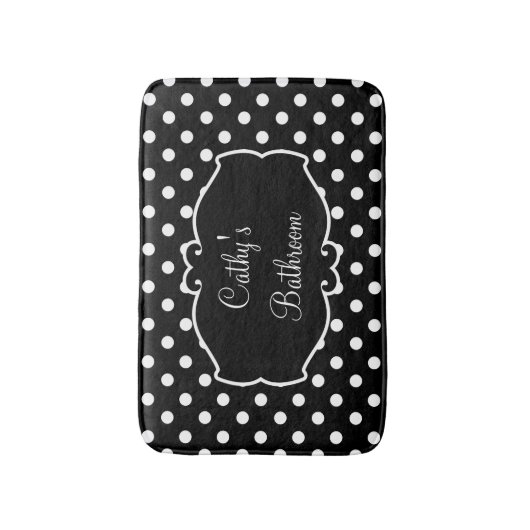 Monogram Bath Mats Badmat (Voorkant Verticaal)