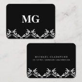 Monogram/bedrijf Visitekaartje (Voorkant / Achterkant)
