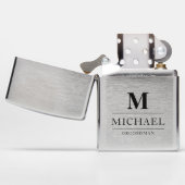 Monogram Beginletters Bruidsjonkers Geschenken Mod (Geopend)