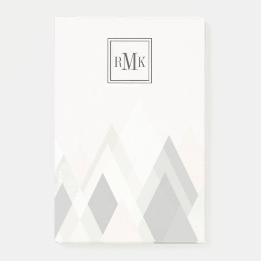 Monogram | Bergen boven bergen III Post-it® Notes (Voorkant)