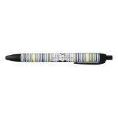 Monogram BEST MAN Bruidsjonker Bruidsjonkers Navy Zwarte Inkt Pen (Bodem)