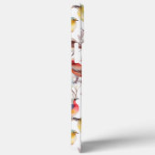 Monogram betoverend Waterverf vogelpatroon Case-Mate iPhone Case (Achterkant / Rechts)
