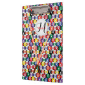 Monogram Billiards Ball Pattern Klembord (Links)