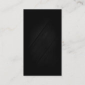 Monogram Black Grey Consultant Visitekaartje (Achterkant)