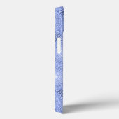 Monogram blauwe cirkels patroon Hoesje-Mate iPhone Case-Mate iPhone Case (Achterkant / Rechts)