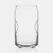 Monogram Blikvorm Glas (Links)
