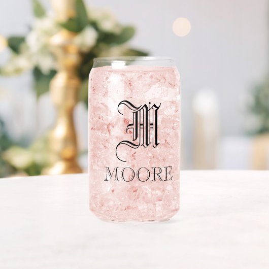 Monogram Blikvorm Glas (Insitu (Huwelijk))