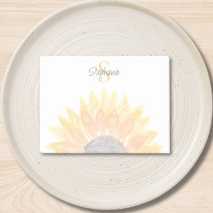 Monogram Bloem Post-it® Notes