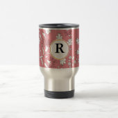 monogram & bloemen reisbeker (Center)