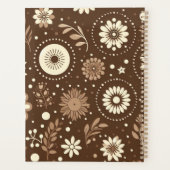 Monogram  bloemenharmonie planner (Achterkant)