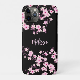  monogram bloesems Floral Cherry iPhone 11 Pro Hoesje