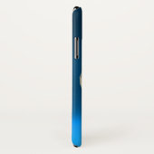 MONOGRAM blue Case-Mate iPhone Case (Achterkant / rechts)