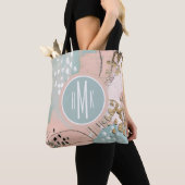 Monogram | Blush & Gold I Tote Bag (Dichtbij)