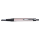 Monogram Blush Pastel Bleekroze Kleurblok Pen (Achterkant)