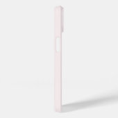 Monogram Blush Pink Modern Minimalist Feminine Case-Mate iPhone Case (Achterkant / Rechts)