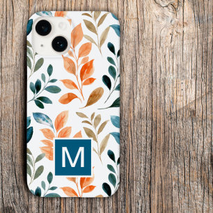 Monogram Boho bloem Case-Mate iPhone 14 Hoesje