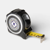  monogram botanische siertegels rolmaat (Hoek)