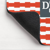 Monogram Boxstripe Patroon Muismat (Hoek)