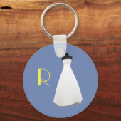 Monogram Bridesmaid Sleutelhanger (Voorkant)