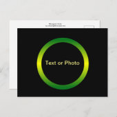 Monogram Briefkaart (Voorkant / Achterkant)