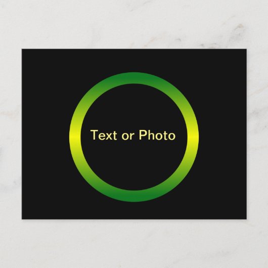 Monogram Briefkaart (Voorkant)