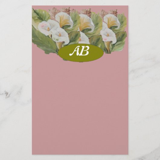 monogram briefpapier (Voorkant)