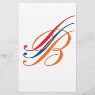 monogram briefpapier