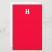 Monogram Briefpapier (Voorkant / Achterkant)
