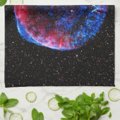 Monogram Brighest Supernova Ever afbeelding Theedoek (Gevouwen)