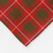 Monogram Bruce Tartan Fleece Deken (Hoek)