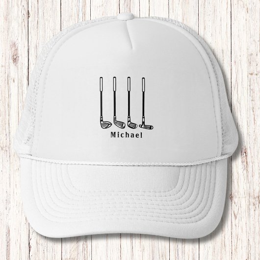 Monogram Bruidsjonker Hoed | Golfclubs Hoed Trucker Pet
