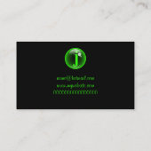 Monogram Bubble J Visitekaartje (Achterkant)