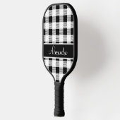 Monogram Buffalo Pset White en Black Pickleball  Pickleball Paddle (Links)