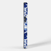 Monogram Butterfliy Waterverf Blue Case-Mate iPhone Case (Achterkant / Rechts)